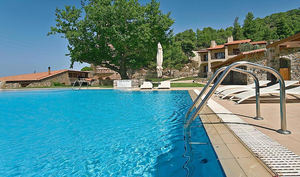 Kaminos Resort Límni Buitenkant foto