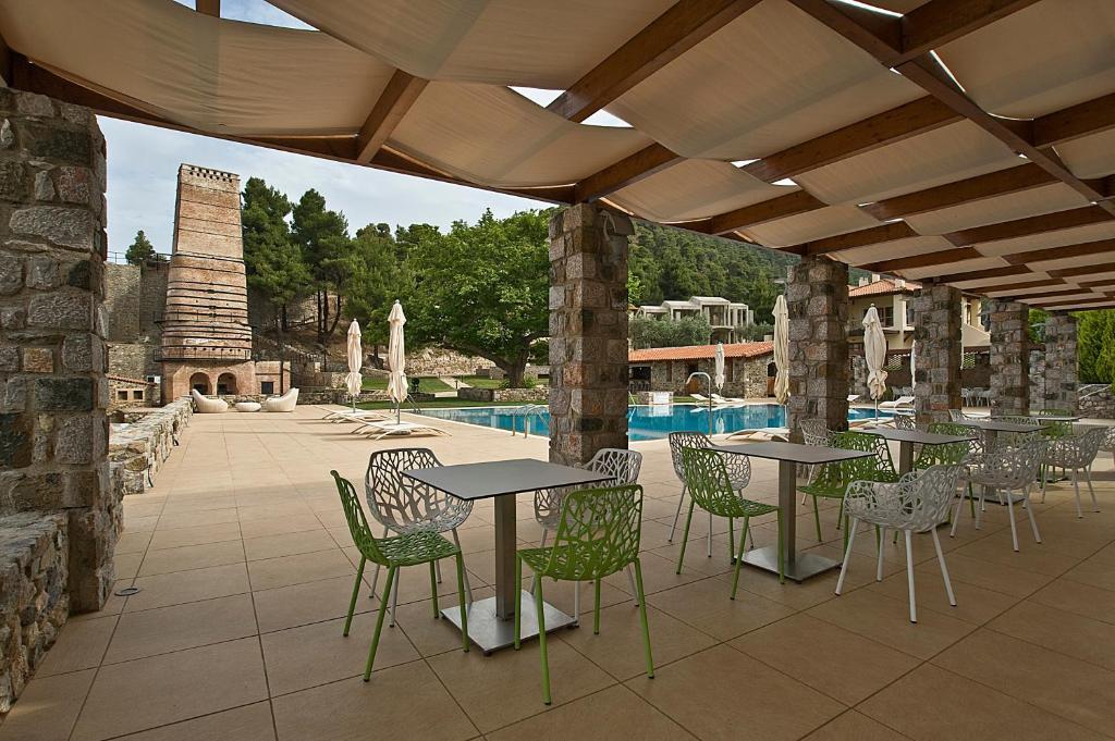 Kaminos Resort Límni Buitenkant foto