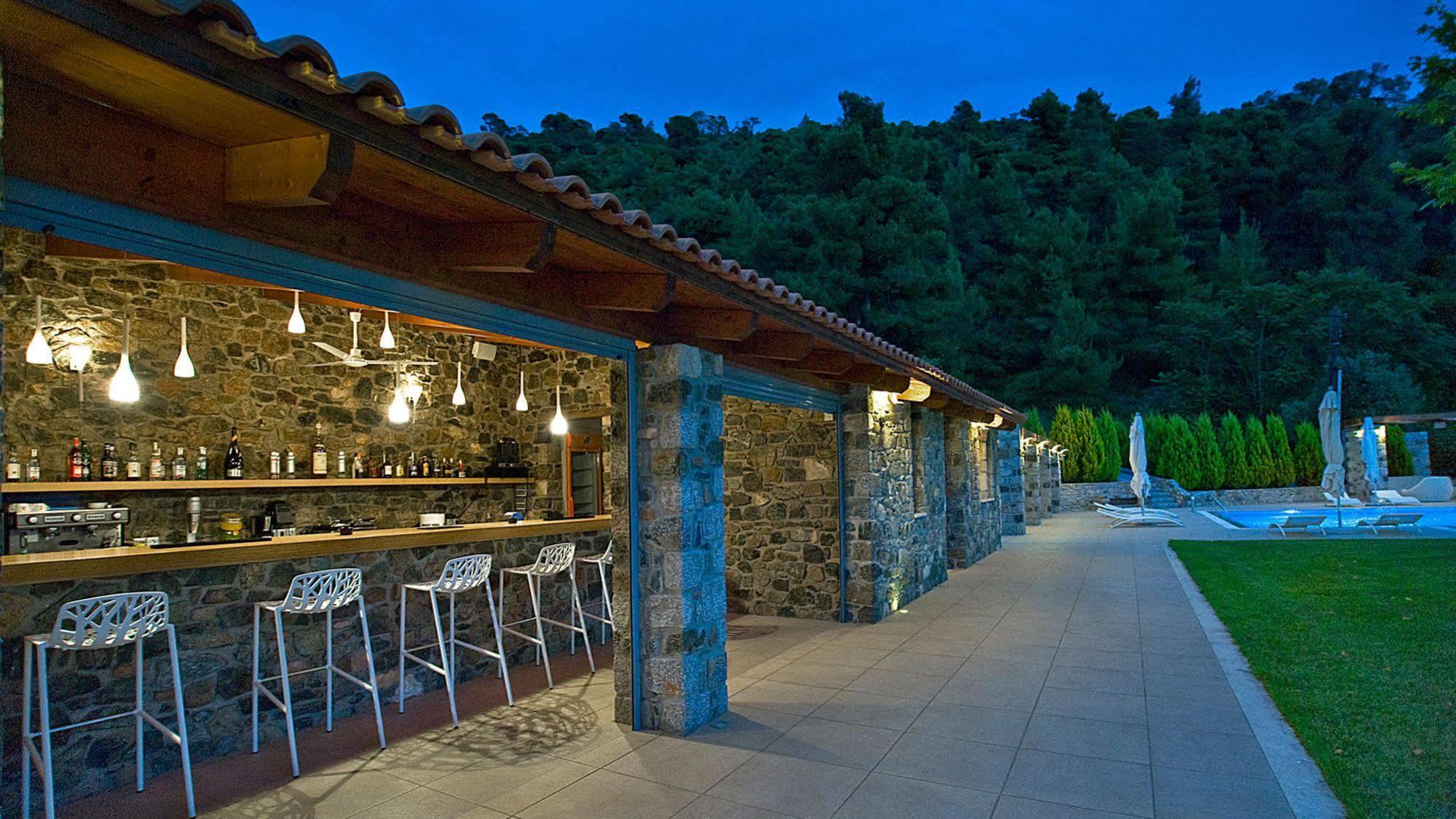 Kaminos Resort Límni Buitenkant foto