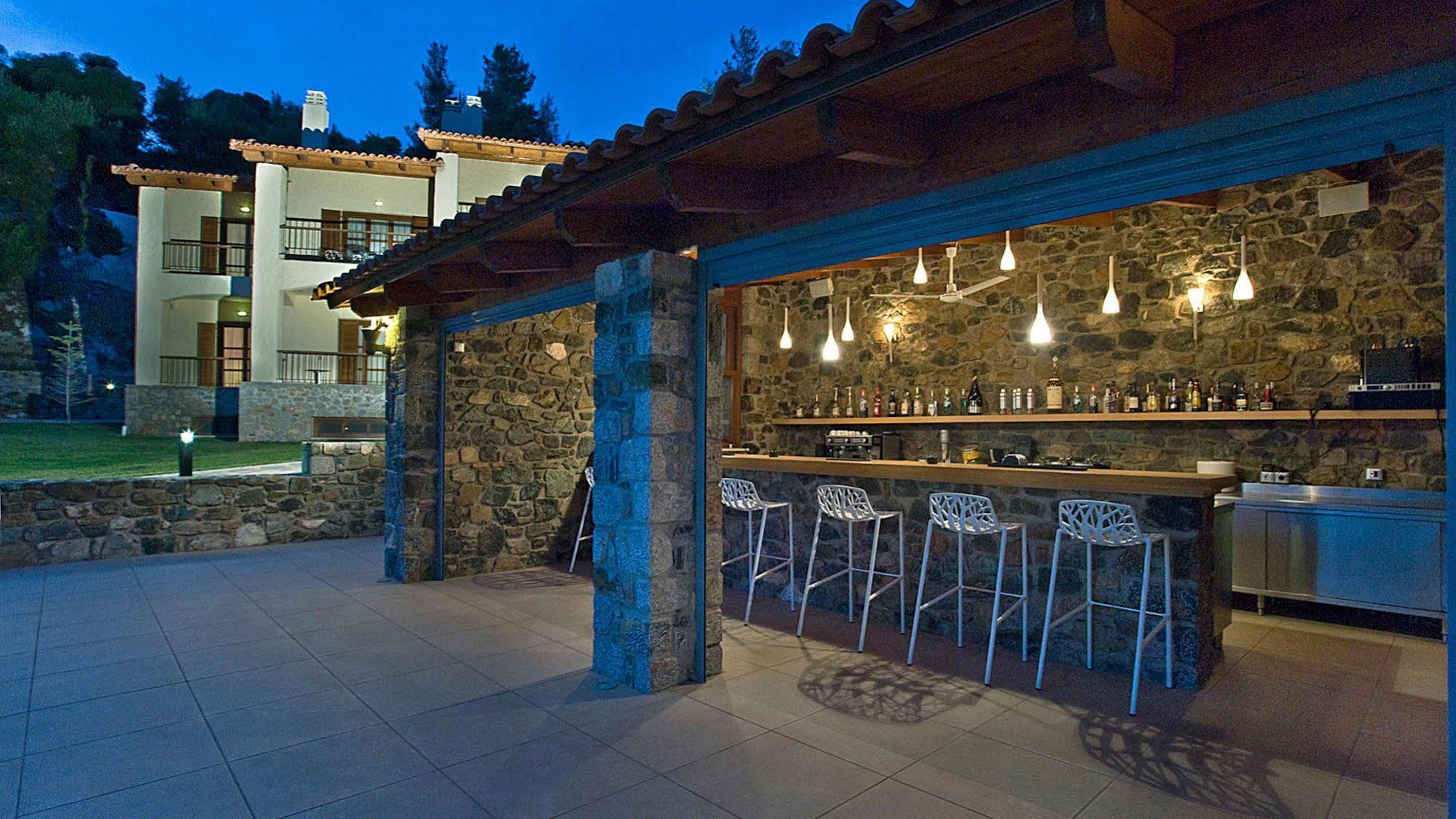 Kaminos Resort Límni Buitenkant foto