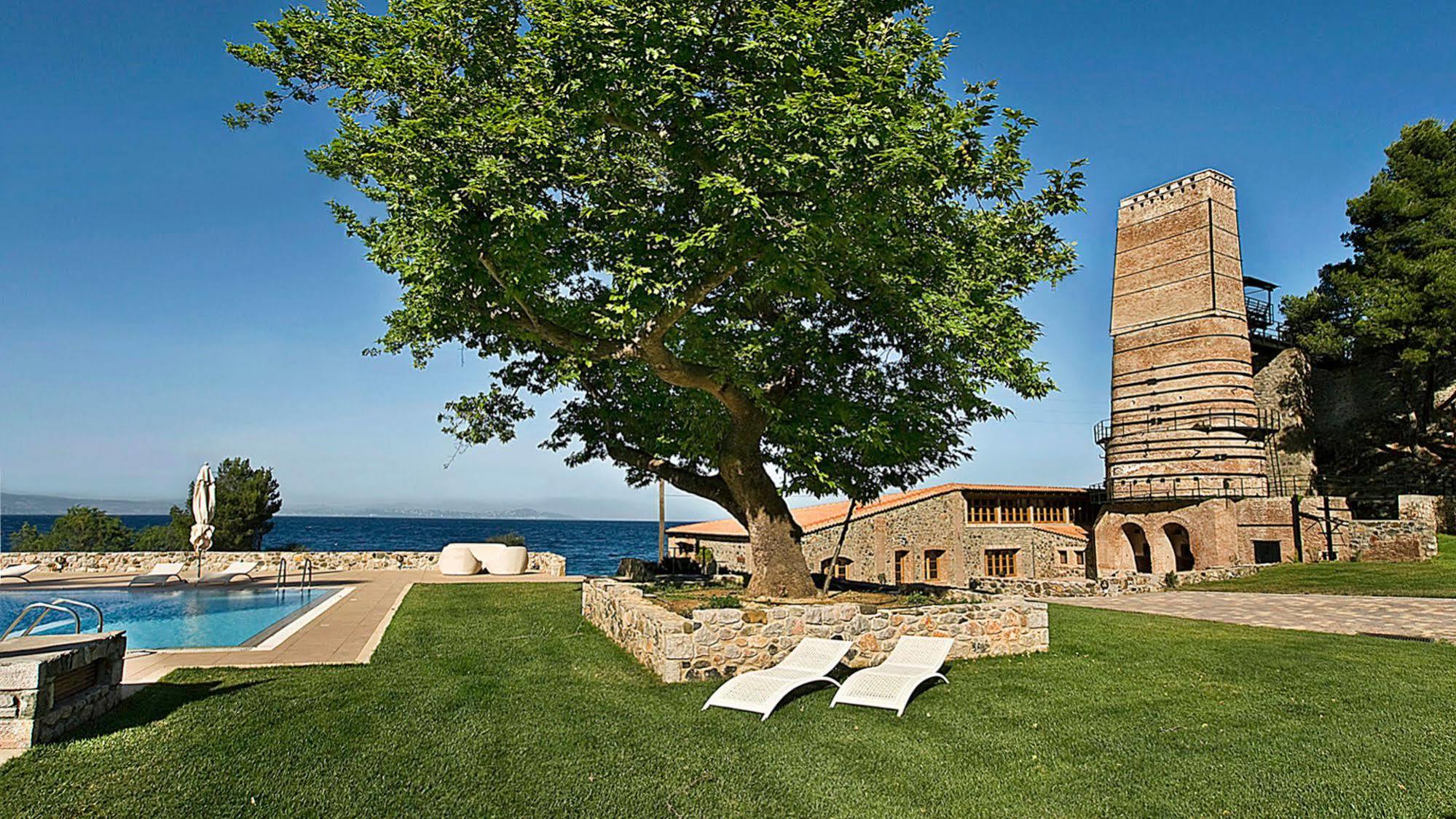Kaminos Resort Límni Buitenkant foto